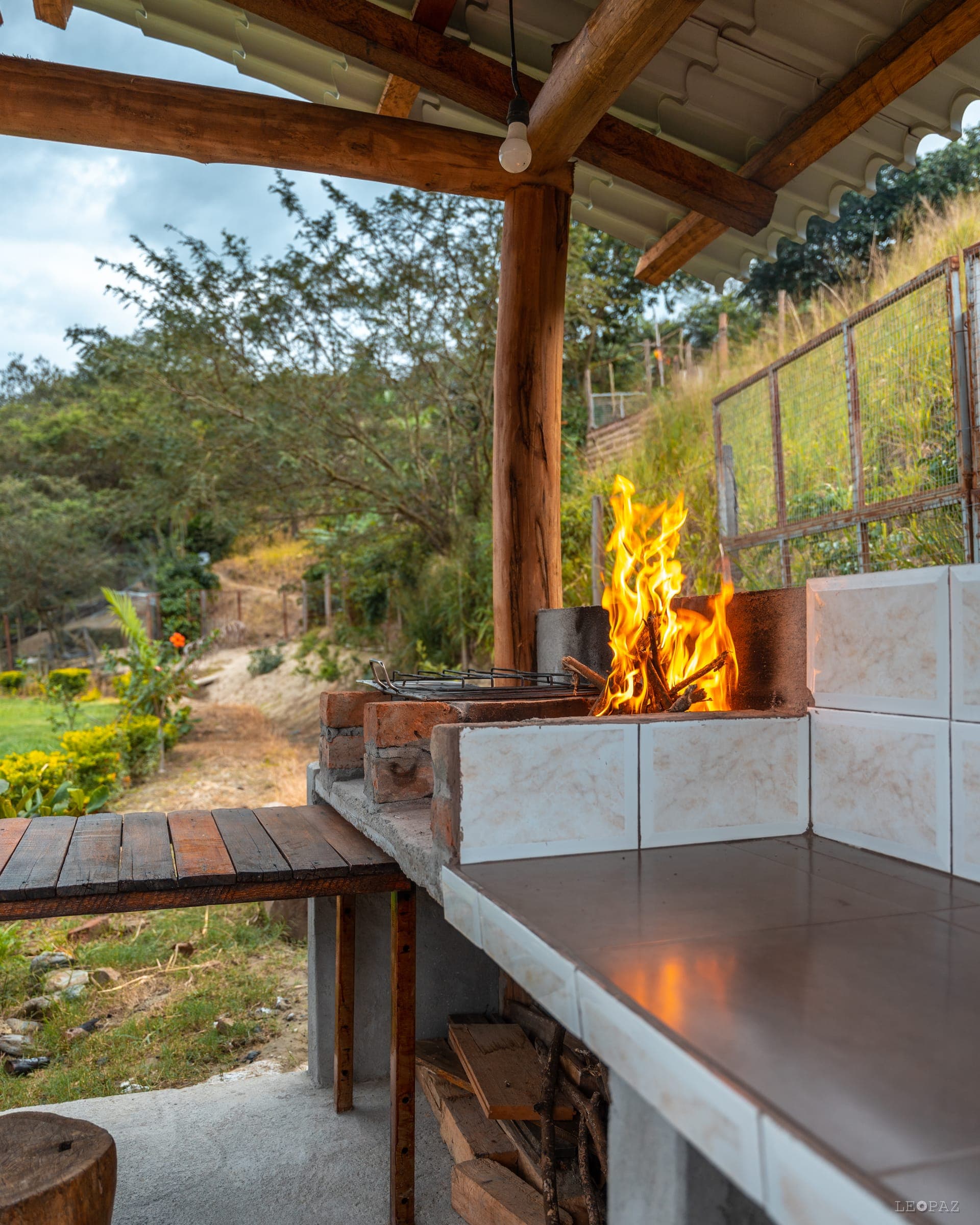 Zona de barbacoa